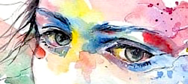 colorful eyes